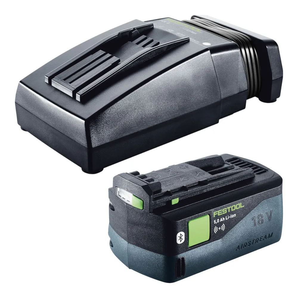 Festool ETSC 2 150-Basic akumulatorowa szlifierka mimośrodowa 18 V 150 mm bezszczotkowa + 1x akumulator 5,0 Ah + ładowarka...