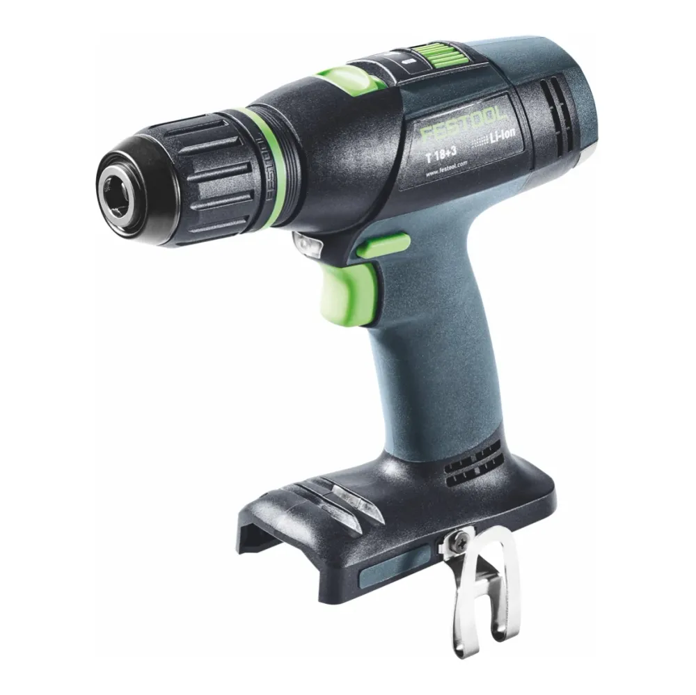 Festool T 18+3 HPC 4,0 I-Set akumulatorowa wiertarko-wkrętarka 18 V 50 Nm bezszczotkowa ( 576989 ) + 2x akumulator 4,0 Ah...