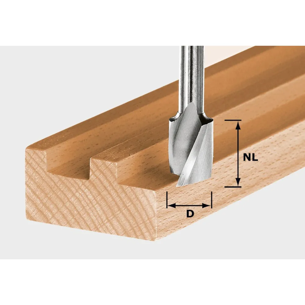 Festool HS Spi S8 D14/20 frez spiralny 14 x 20 x 52 x 8 mm ( 490948 ) do frezarek górnowrzecionowych 900, 1000, 1010, 1010...