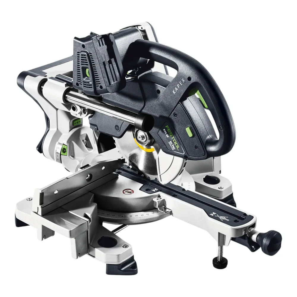 Festool KAPEX KSC 60 EB-Basic akumulatorowa pił poprzeczna 18 V / 36 V 216 mm bezszczotkowa + 4x akumulator 5,0 Ah + ładow...