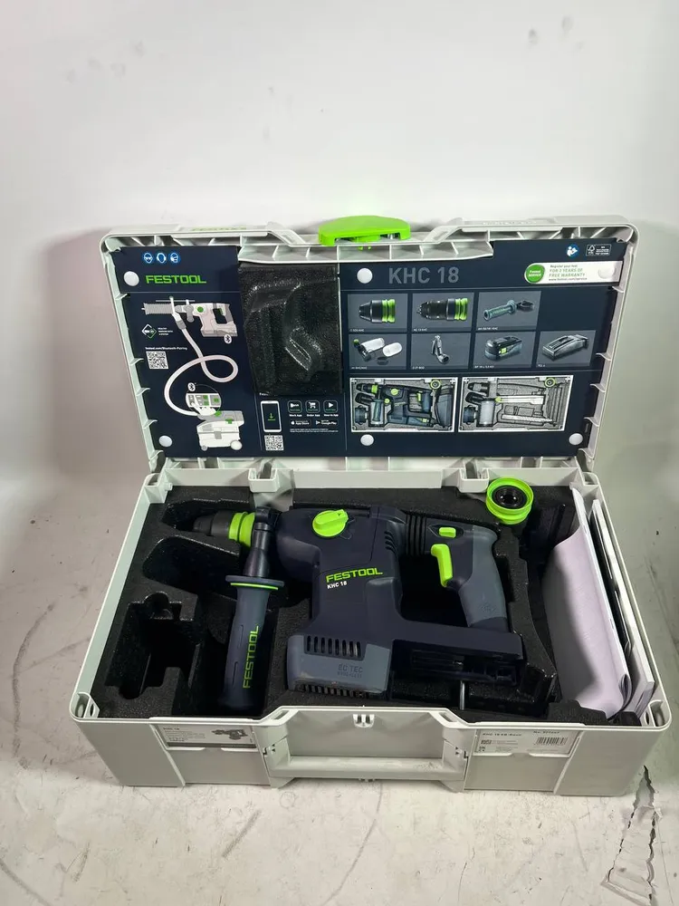 Festool KHC 18 EB-Basic akumulatorowy młot udarowo-obrotowy 18 V 2,6 J SDS-Plus bezszczotkowy ( 577447 ) + Systainer - bez...