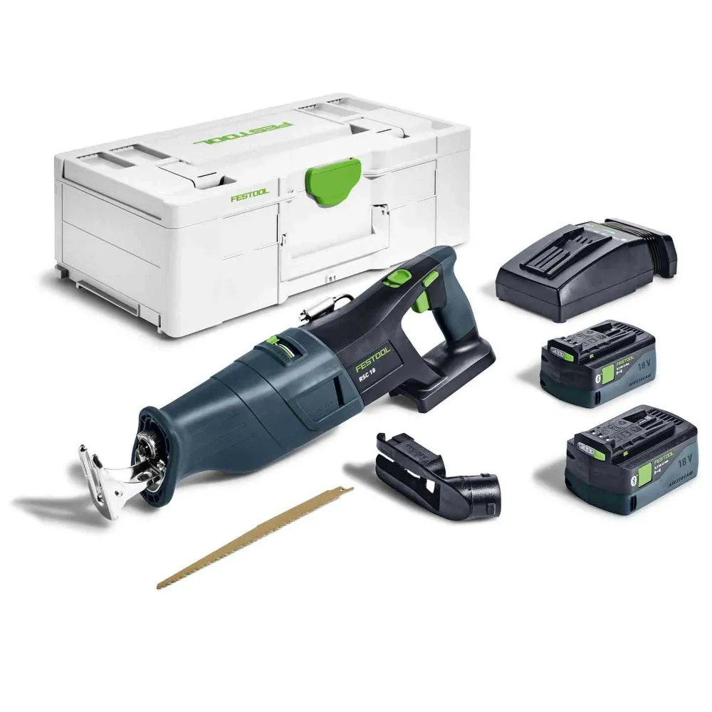 Pił szablasta Festool RSC 18 5.0 EB-Plus 18V 5Ah