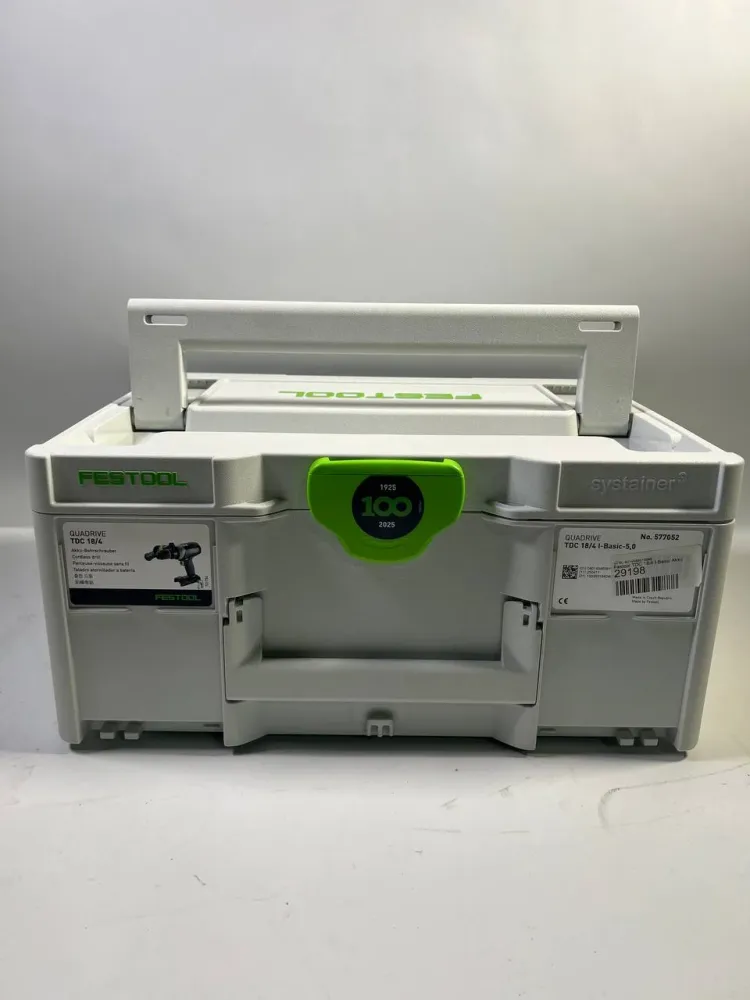 Festool TDC 18/4 I-Basic akumulatorowa wiertarko-wkrętarka 18 V 75 Nm ( 575601 ) bezszczotkowa + Systainer - bez akumulato...