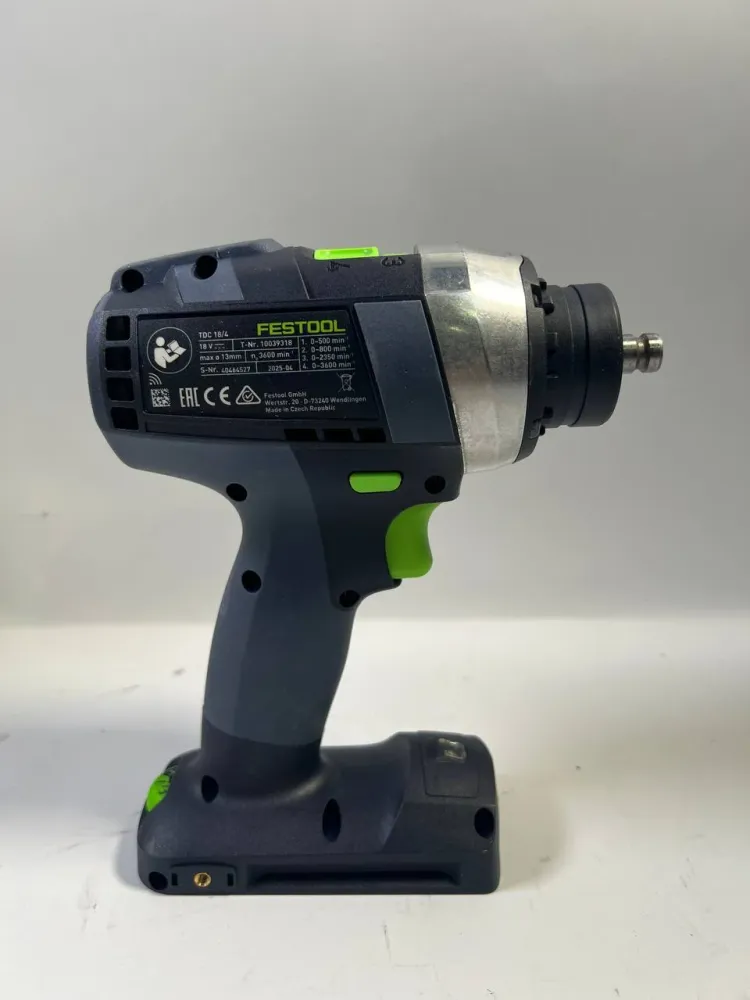 Festool TDC 18/4 I-Basic akumulatorowa wiertarko-wkrętarka 18 V 75 Nm ( 575601 ) bezszczotkowa + Systainer - bez akumulato...