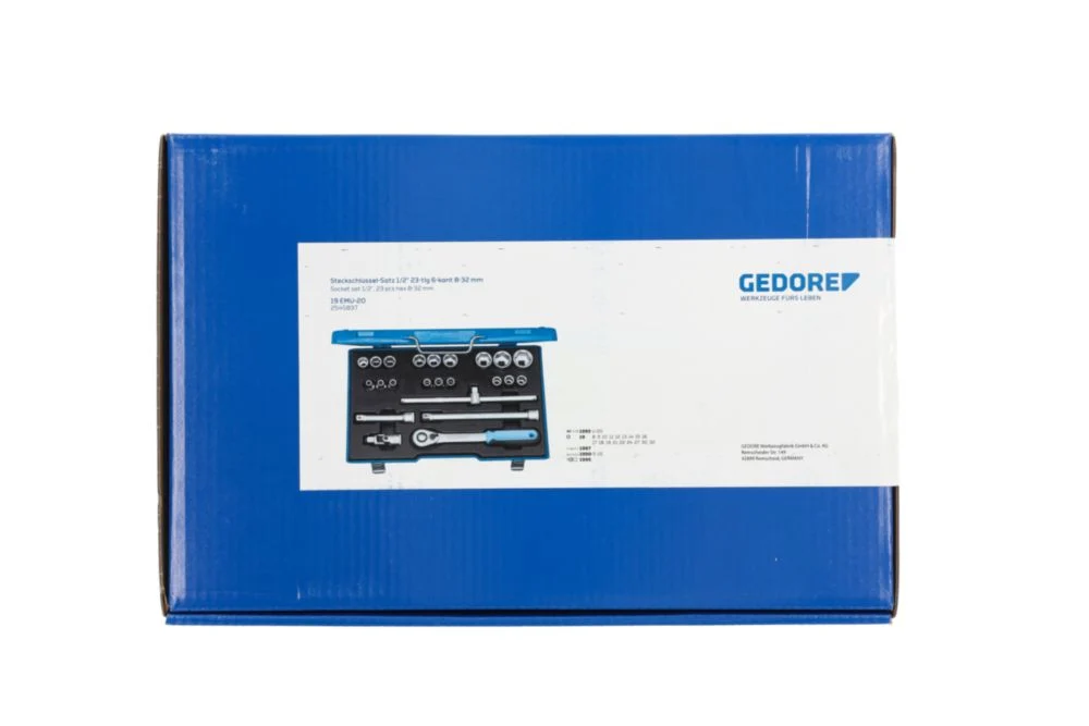 Zestaw kluczy nasadowych GEDORE 19 EMU-20 23-częściowy 1/2 ″ ( 4000880494 )
