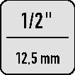 Gniazdo Hazet 992 ( 4000822779 ) 1/2 ″ Długość 56 mm