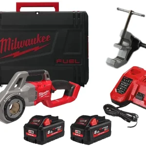 Gwintownica akumulatorowa Milwaukee M18 Fuel FPT114 One-Key 1/8" do 1.1/4" zestaw