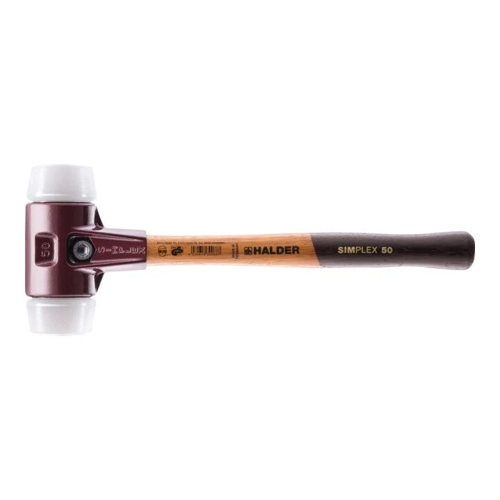 Młotek HALDER SIMPLEX do miękkich powierzchni Długość 300 mm Głowica Ø 30 mm ( 4000811709 )