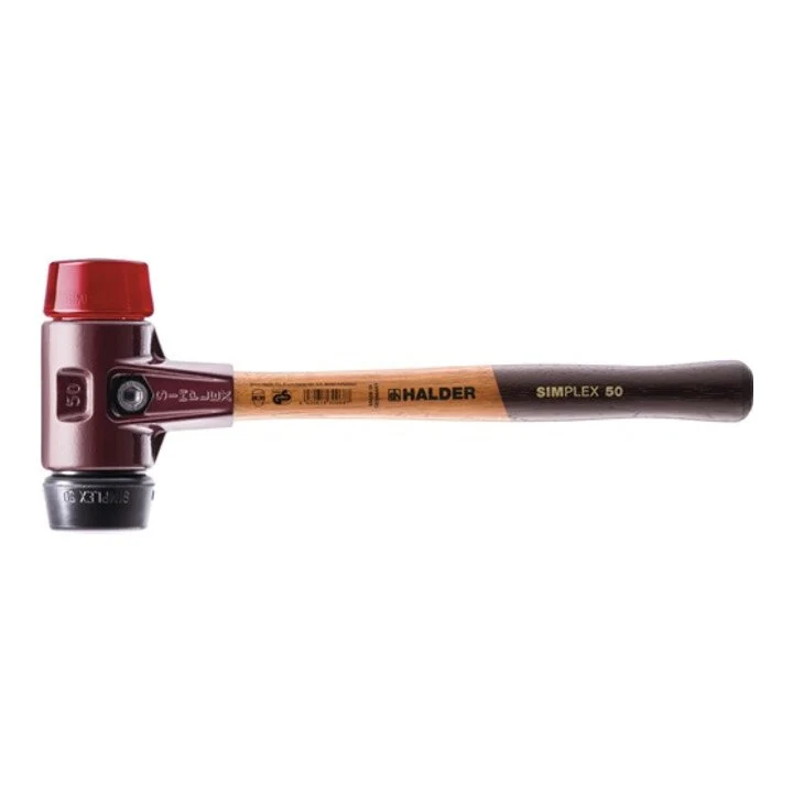 Młotek HALDER SIMPLEX z miękkim czołem Długość 330 mm Głowica Ø 40 mm ( 4000811454 )
