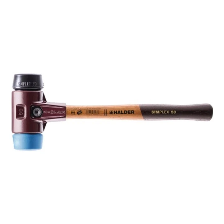 Młotek HALDER SIMPLEX z miękkim ostrzem Długość 405 mm Głowica Ø 60 mm ( 4000811725 )