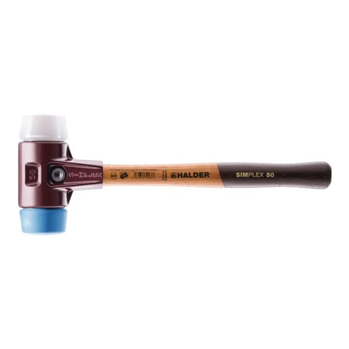 Młotek HALDER SIMPLEX z miękkim ostrzem Długość 330 mm Głowica Ø 40 mm ( 4000811727 )