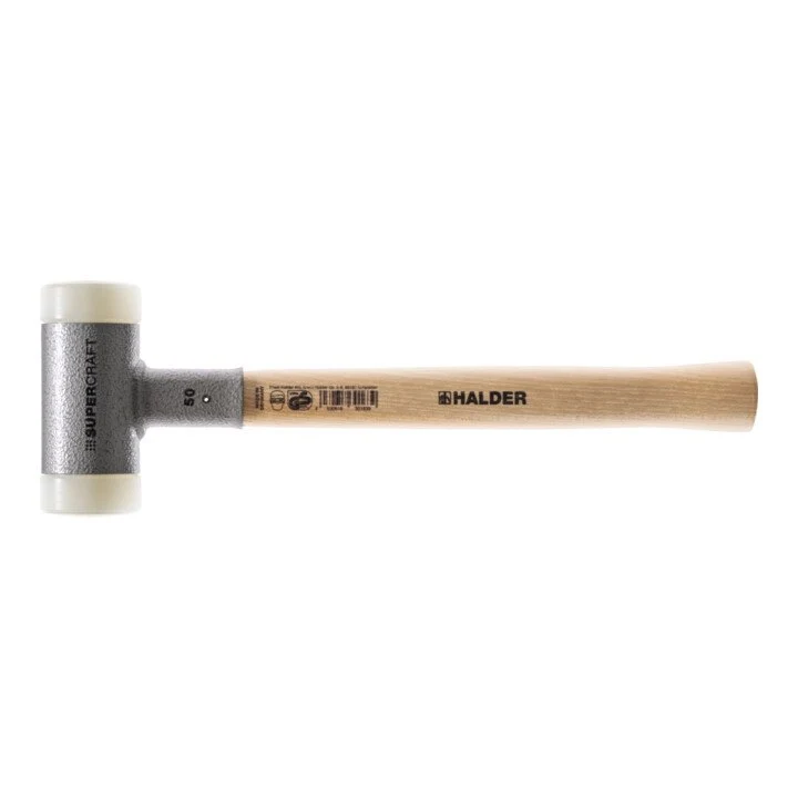 Młotek HALDER SUPERCRAFT z miękkim ostrzem Długość 370 mm Głowica Ø 60 mm ( 4000811591 )