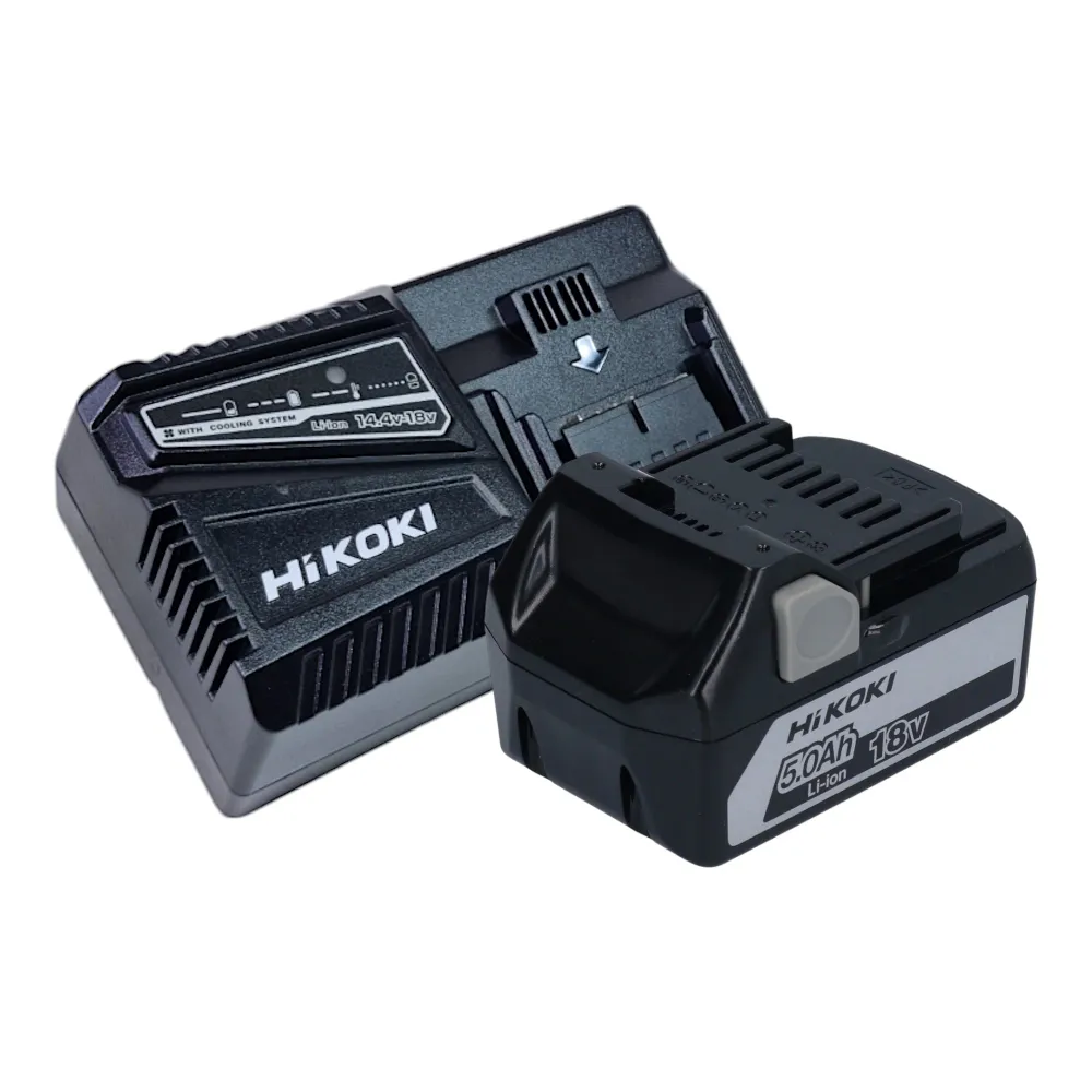 HiKOKI G18 DSL2 W5Z Akumulatorowa szlifierka kątowa 18 V 125 mm + 1x akumulator 5,0 Ah + ładowarka