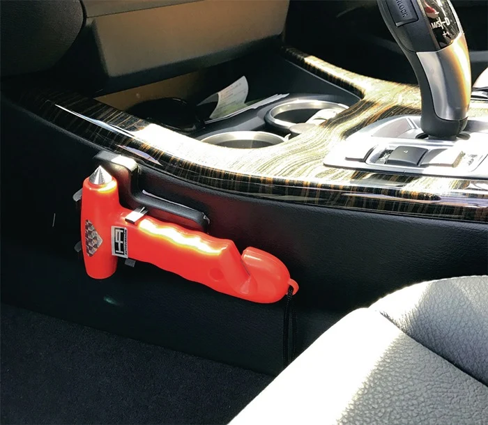 Młotek awaryjny ( 4000818636 ) wytrzymałe tworzywo sztuczne 0,19 kg pomarańczowy HP AUTOZUBEHÖR