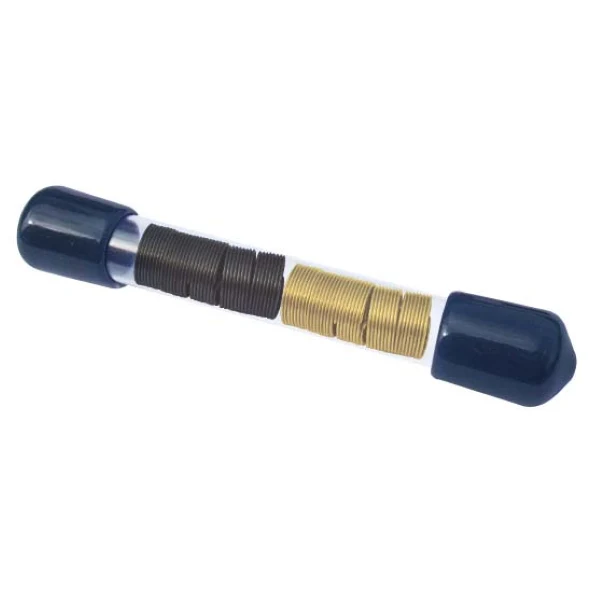 Icetoolz - Zestaw tulejek/nakrętek gwintowanych do korb 9/16'' (5 par)