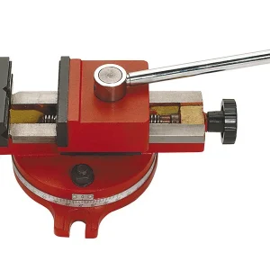Imadło szybkomocujące Fervi M034/120 do wiertarek kolumnowych, rozstaw szczęk 120 mm