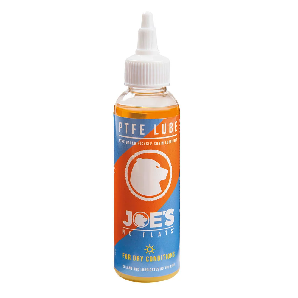 Olej smarujący CHAIN LUBE 125ml z PTFE do łńcucha na sucho JOES NO FLATS