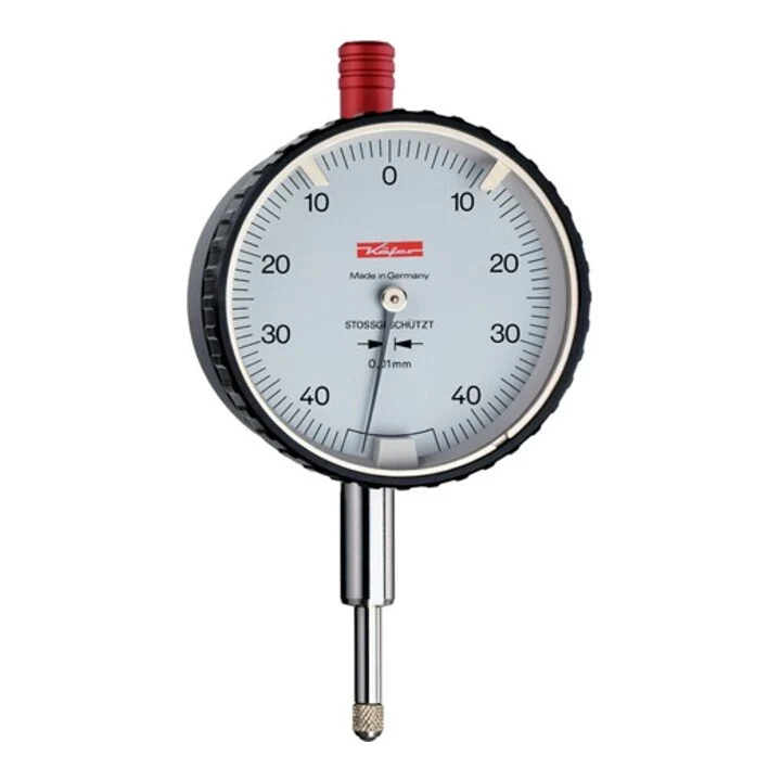 Bezpieczny czujnik zegarowy KÄFER DIN 878 SI-90 0,8 mm odczyt 0,01 mm ( 4000851473 )