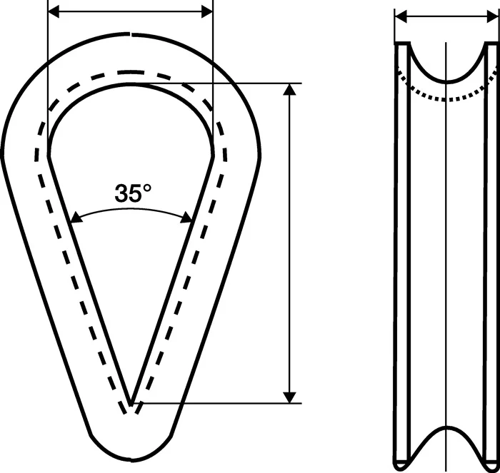 Gilza DIN 6899 Forma B ( 1000120175 ) 6 mm ocynkowana z głębokim rowkiem Kleinsorge GmbH & Co. KG