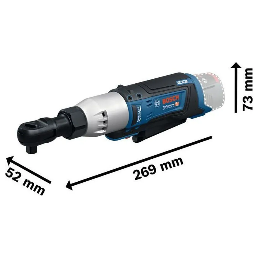 Klucz grzechotkowy Bosch GRC 12V-60 3/8 SN PRO 12V