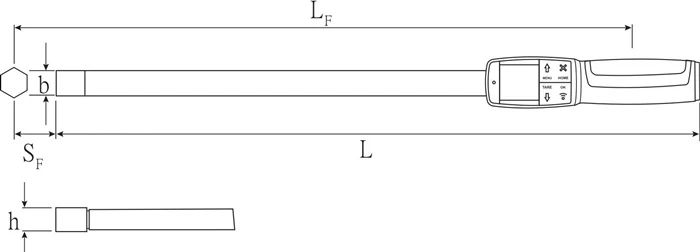 Klucz kątowy/momentowy Stahlwille 714/4 ( 8000332367 ) 4 - 40 Nm