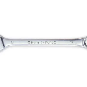 Klucz płasko-oczkowy Beta 42INOX 60mm ze stali nierdzewnej, higieniczny, profesjonalny