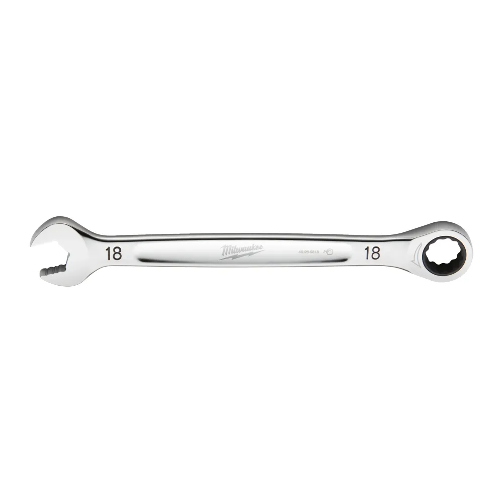 Klucz płasko-oczkowy MAXBITE 18mm z grzechotką | 4932471511