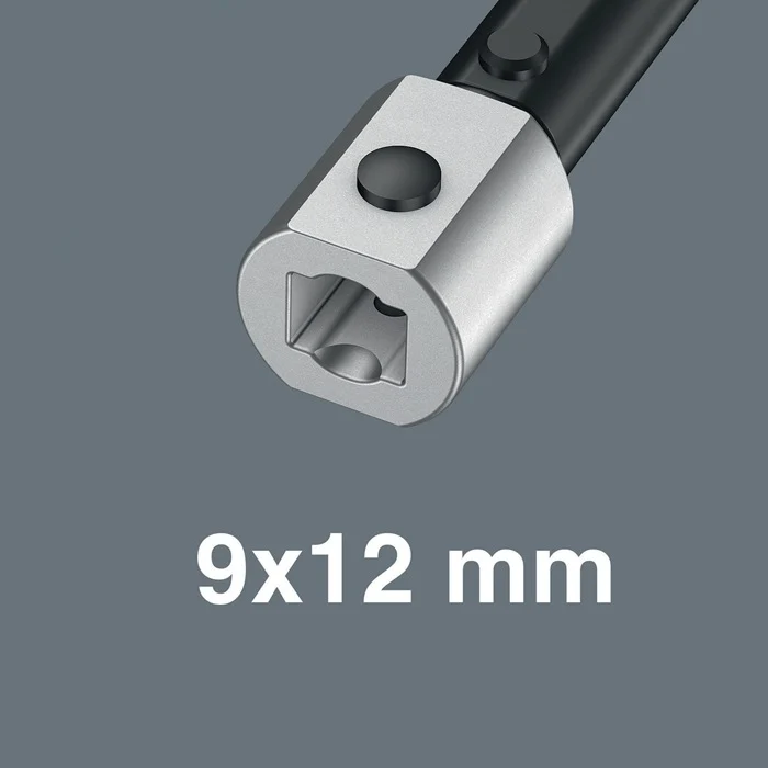 Klucz płasko-oczkowy Wera 7775 ( 8000377421 ) Szerokość między płaskownikami 22 mm 9 x 12 mm