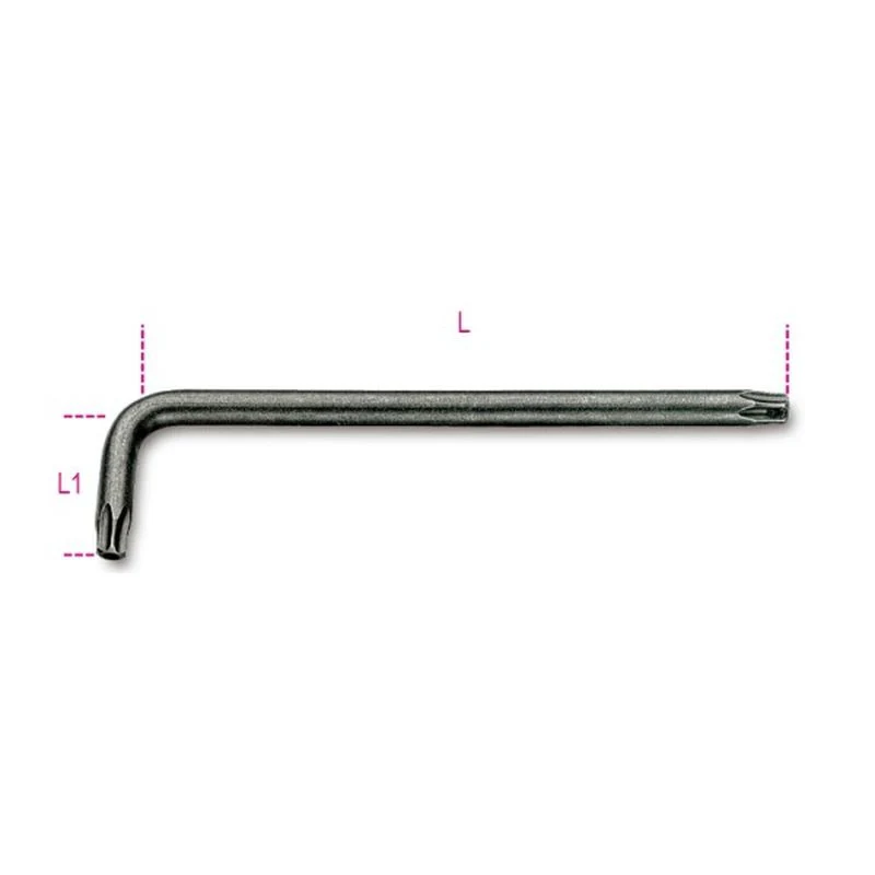Klucz trzpieniowy kątowy TAMPER RESISTANT TORX T6 | 97RTX/06
