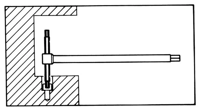 Klucz trzpieniowy typu T 8mm | 951/8