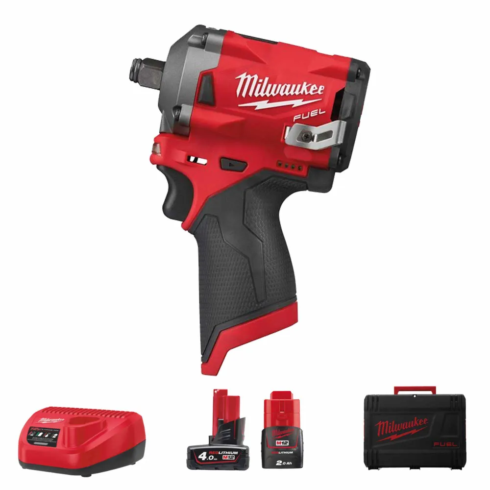 Klucz udarowy Milwaukee M12 FIWF12-422X 12 V 4 Ah