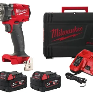 Klucz udarowy Milwaukee M18 Fuel FIW2F12 bezszczotkowy 339 Nm 1/2 zestaw