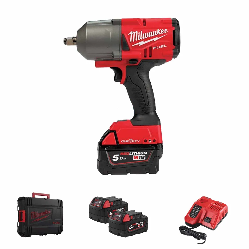 Klucz udarowy Milwaukee M18 ONEFHIWF12-502X 18 V 5 Ah