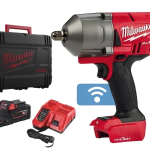 Klucz udarowy Milwaukee 18 V M18 ONEFHIWF34-502X o wysokim momencie obrotowym 2x5.0 Ah