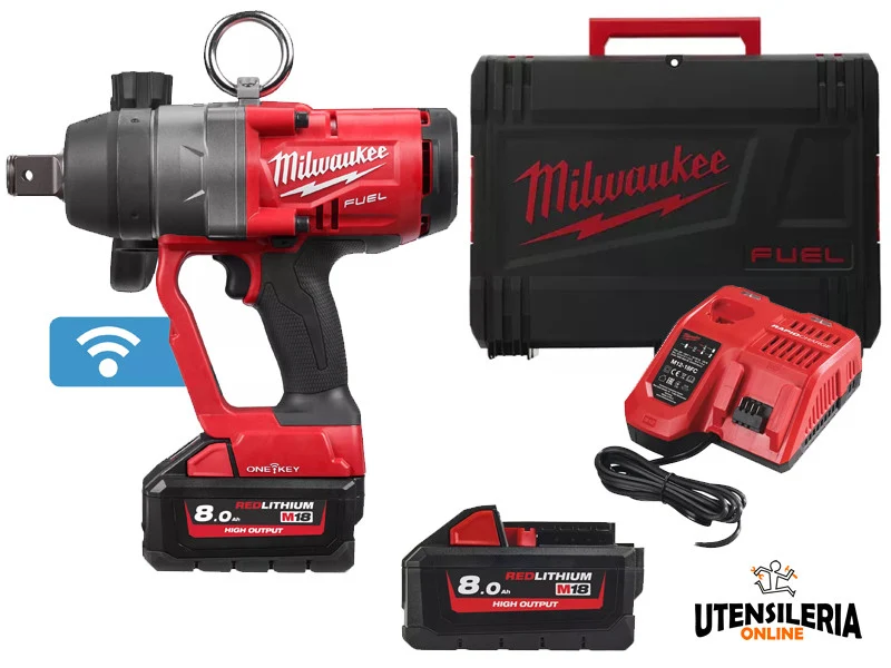 Klucz udarowy Milwaukee M18 ONE-KEY 1 cal 2033 Nm bezszczotkowy
