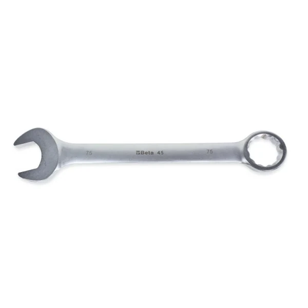 Klucze płasko-oczkowe Beta Heavy Duty chromowane seria 45 od 46 do 80mm