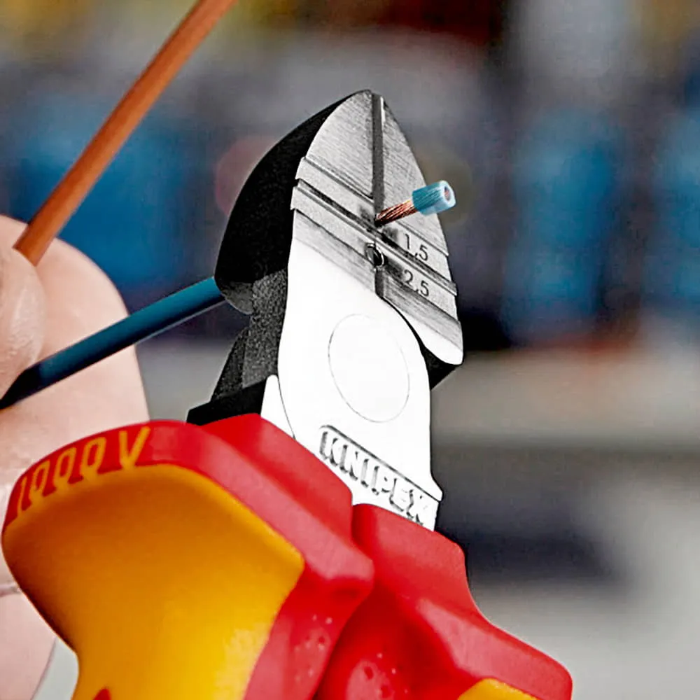 Boczne szczypce do ściągania izolacji KNIPEX, długość 160 mm ( 4000810174 )