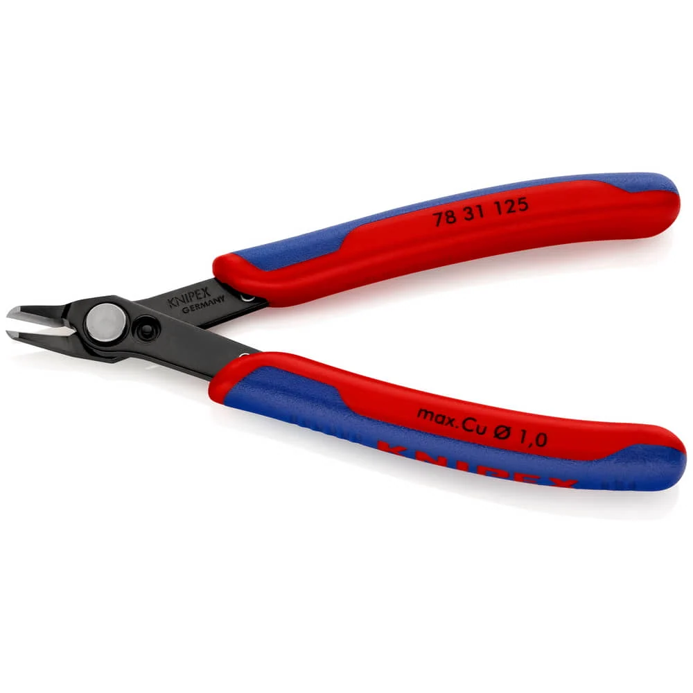 KNIPEX Electronics szczypce tnące boczne Super-Knips(R) długość 125 mm kształt 3 ( 4000810508 )