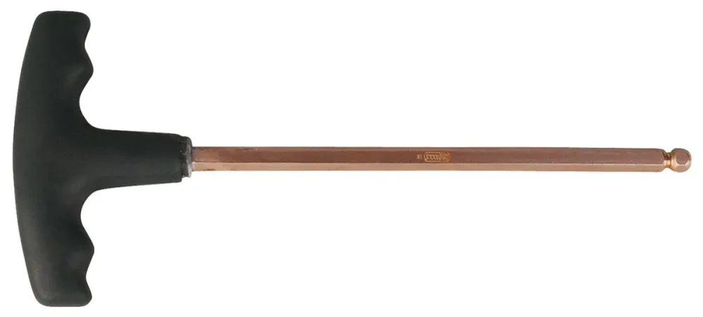 KS TOOLS BERYLLIUMplus Innensechskant-Winkelstiftschlüssel, T-Griff 3 mm ,mit Kugelkopf ( 962.0960 )