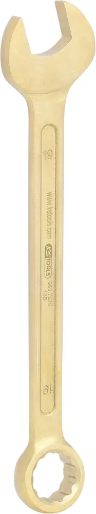 KS TOOLS BRONZEplus Ringmaulschlüssel 19 mm ( 963.7278 )
