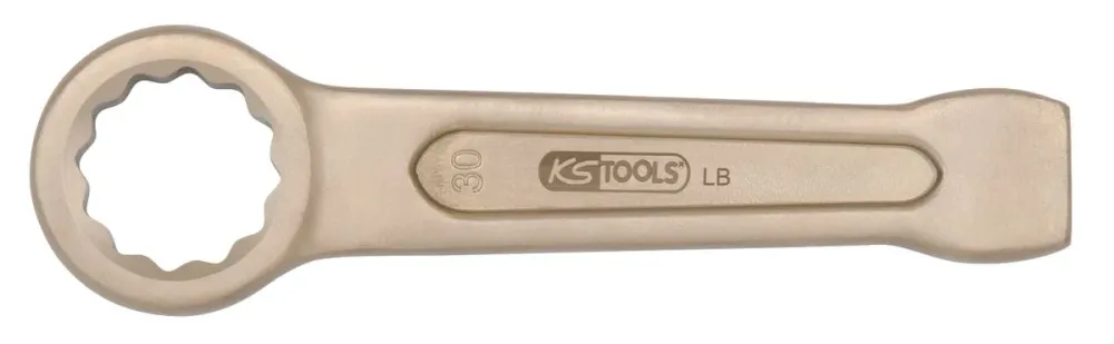KS TOOLS BRONZEplus Schlag-Ringschlüssel 22 mm ( 963.7726 )