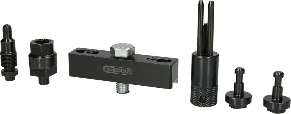KS TOOLS Einspritzpumpenrad-Abzieher-Satz für VAG, 4-tlg ( 400.4540 )