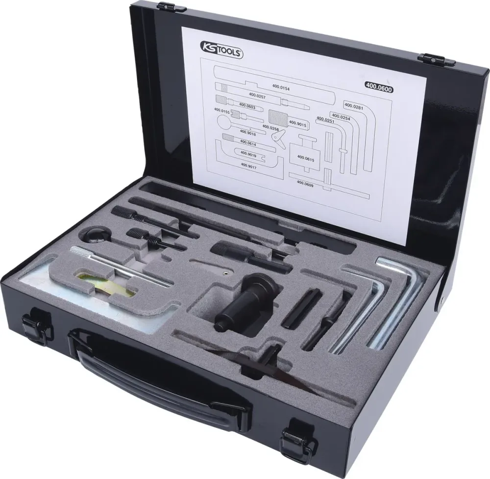 KS TOOLS Motoreinstell-Werkzeug-Satz für Ford / Mazda, 20-tlg ( 400.0600 )