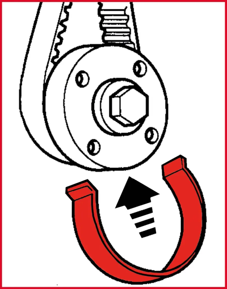 KS TOOLS Motoreinstell-Werkzeug-Satz für PSA, 12-tlg ( 400.1750 )