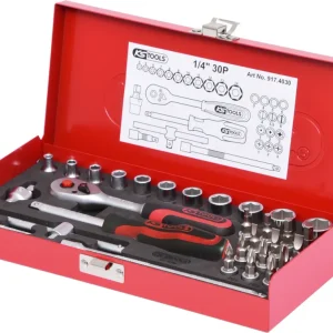 KS TOOLS 1/4" Steckschlüssel-Satz, 30-tlg ( 917.4030 )