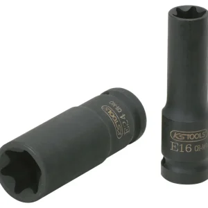 KS TOOLS 1/2" Torx-E-Kraft-Stecknuss, lang, E18 ( 515.1056 )