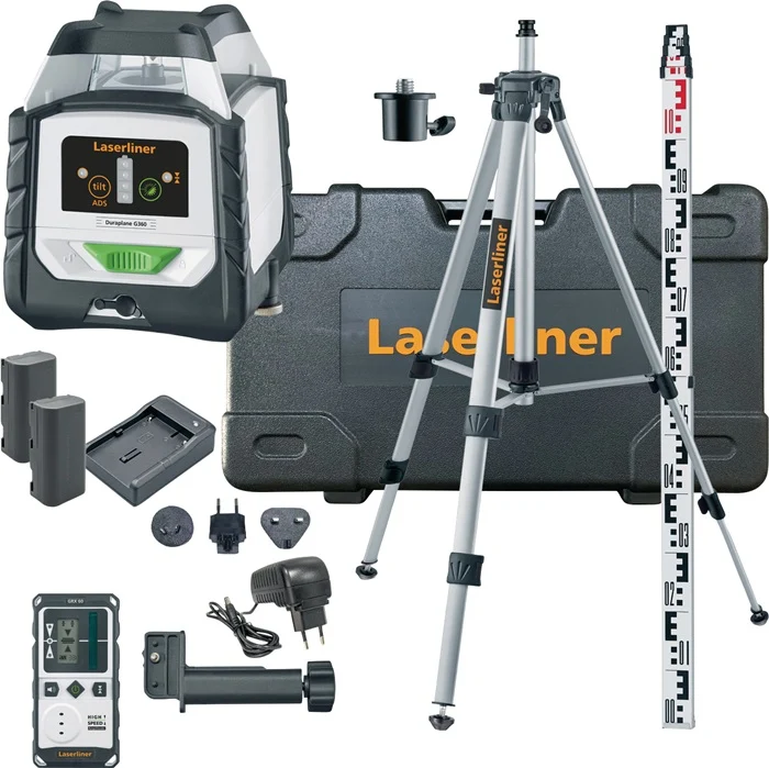 Laser liniowy krzyżowy Duraplane G360 ( 4000858100 ) ± 3,5° ± 0,2 mm/m