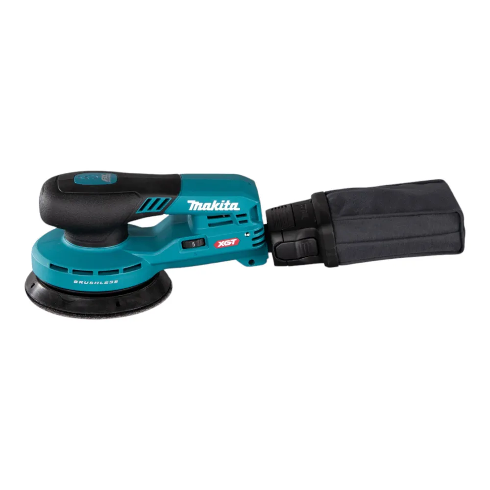 Makita BO 001 CGM1 Akumulatorowa szlifierka oscylacyjna 40 V maks. 125 mm 5,0 mm skok Bezszczotkowa + 1x akumulator 4,0 Ah...