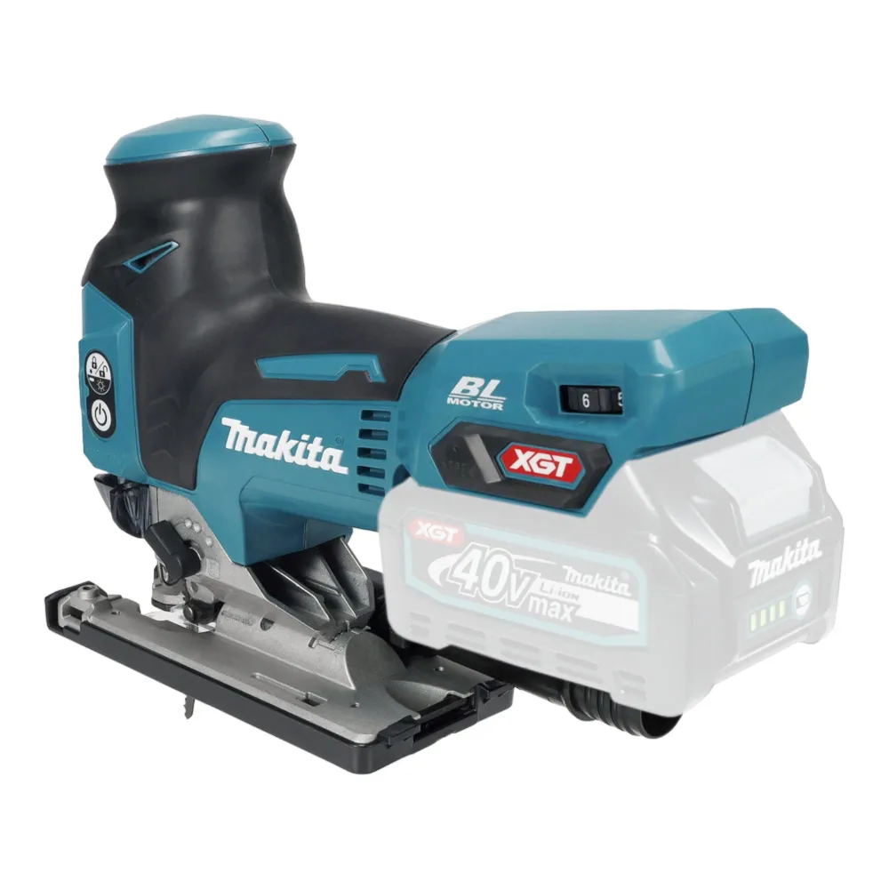 Makita JV 001 GM101 Wyrzynarka akumulatorowa 40 V maks. 135 mm bezszczotkowa + 1x akumulator 4,0 Ah + ładowarka
