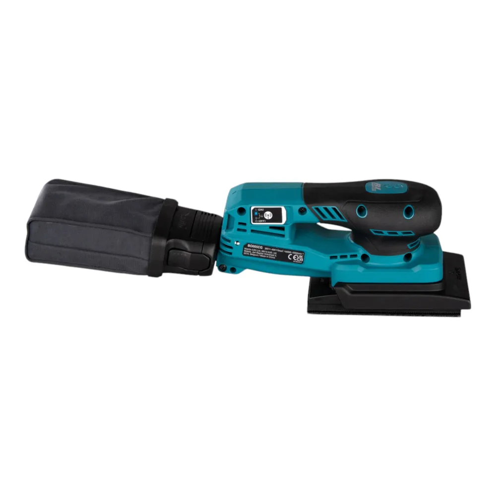 Makita BO 005 CGT201 Akumulatorowa szlifierka oscylacyjna 40 V maks. 80 x 130 mm skok 3,0 mm Bezszczotkowa + 2x akumulator...